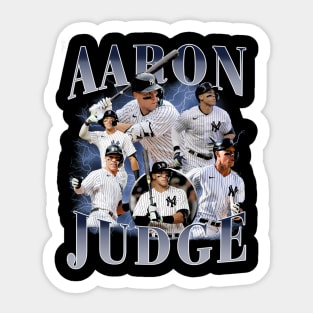 Aaron Judge Vintage Collage Sticker